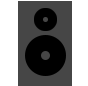 Illustration einer Audiostandbox